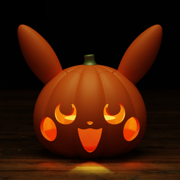 Pikachu halloween lantern